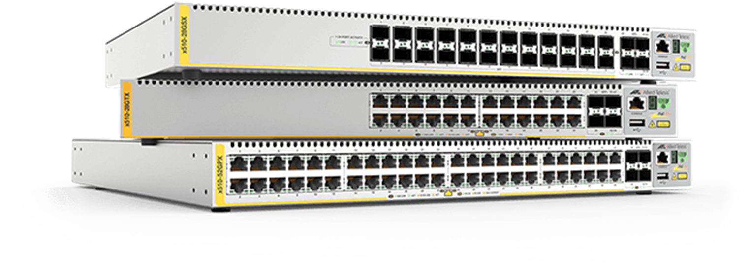 AT-x510L series - Advanced Gigabit Layer 3 Stackable Switch