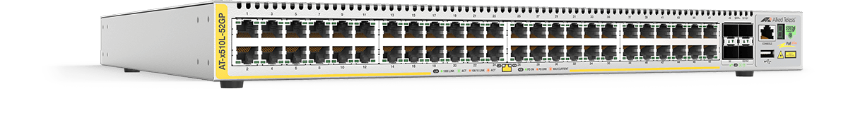 AT-x510L series - Advanced Gigabit Layer 3 Stackable Switch