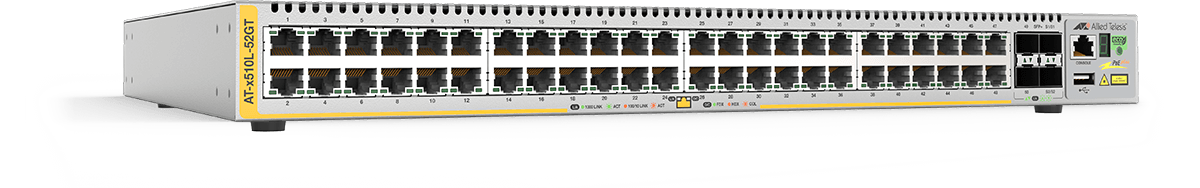 AT-x510L series - Advanced Gigabit Layer 3 Stackable Switch