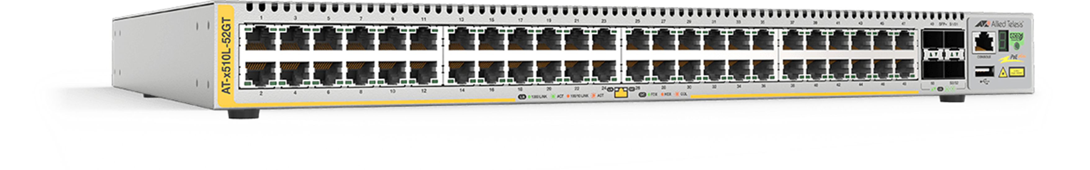 AT-x510 series - Advanced Gigabit Layer 3 Stackable Switch