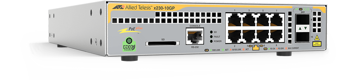 AT-X230 Series - Layer 2+ Gigabit Switch