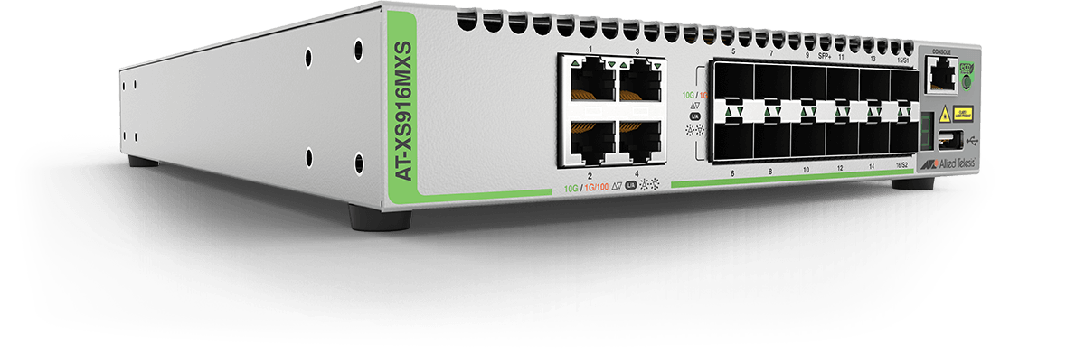 AT-XS900MX - Advanced 10 Gigabit Layer 3 Switch