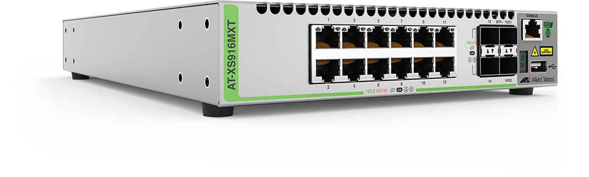 AT-XS900MX - Advanced 10 Gigabit Layer 3 Switch