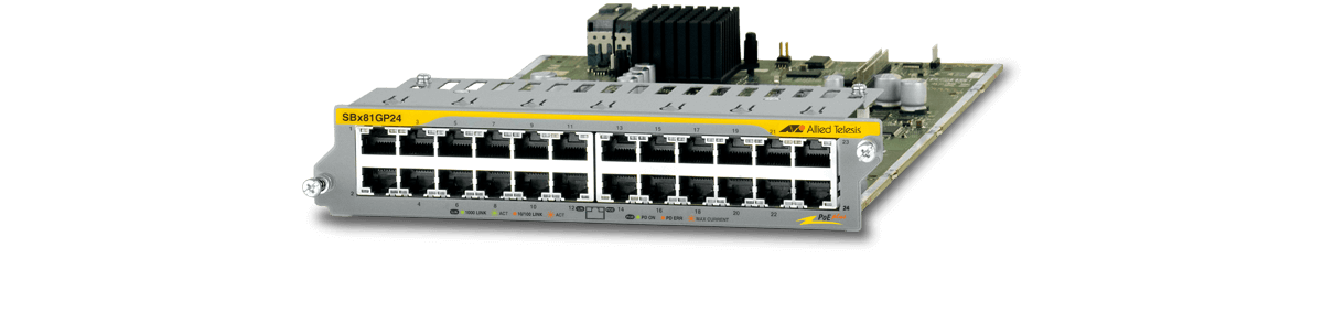 AT-SBx8100 series - Advanced  Stackable SwitchBlade