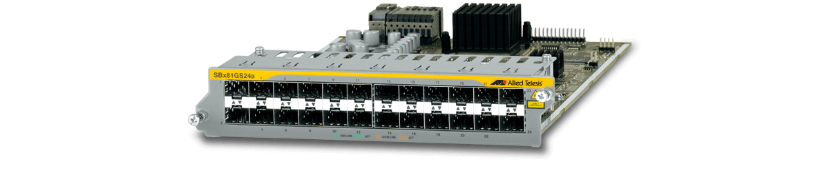 AT-SBx8100 series - Advanced  Stackable SwitchBlade