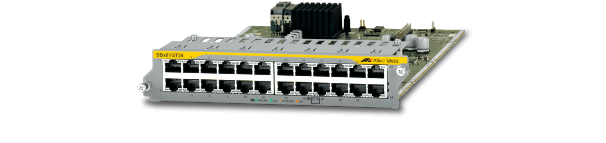 AT-SBx8100 series - Advanced  Stackable SwitchBlade