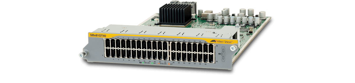 AT-SBx8100 series - Advanced  Stackable SwitchBlade