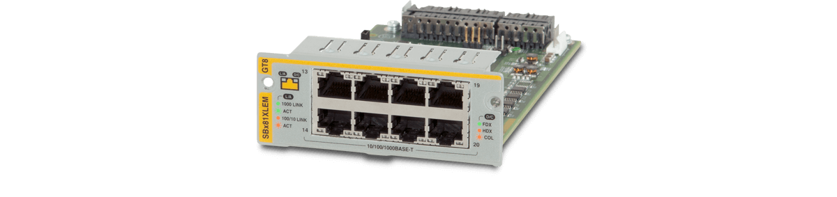 AT-SBx8100 series - Advanced  Stackable SwitchBlade