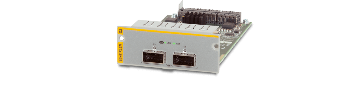 AT-SBx8100 series - Advanced  Stackable SwitchBlade