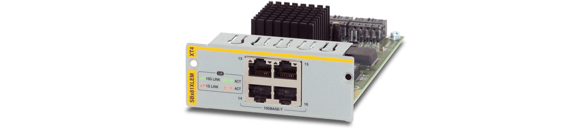 AT-SBx8100 series - Advanced  Stackable SwitchBlade