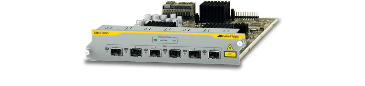 AT-SBx8100 series - Advanced  Stackable SwitchBlade