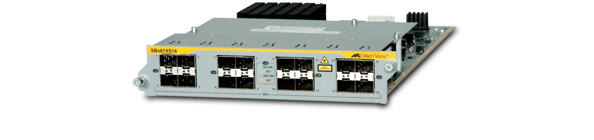 AT-SBx8100 series - Advanced  Stackable SwitchBlade