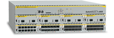 AT-SBx908 series - Advanced  Stackable Layer 3 Gigabit SwitchBlade