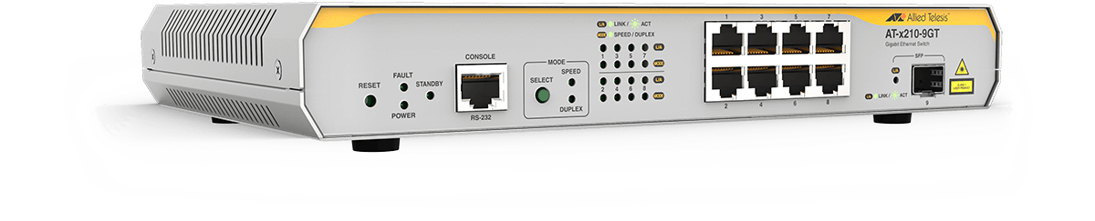 AT-X210 Series - Layer 2 Gigabit Switch (EoS)