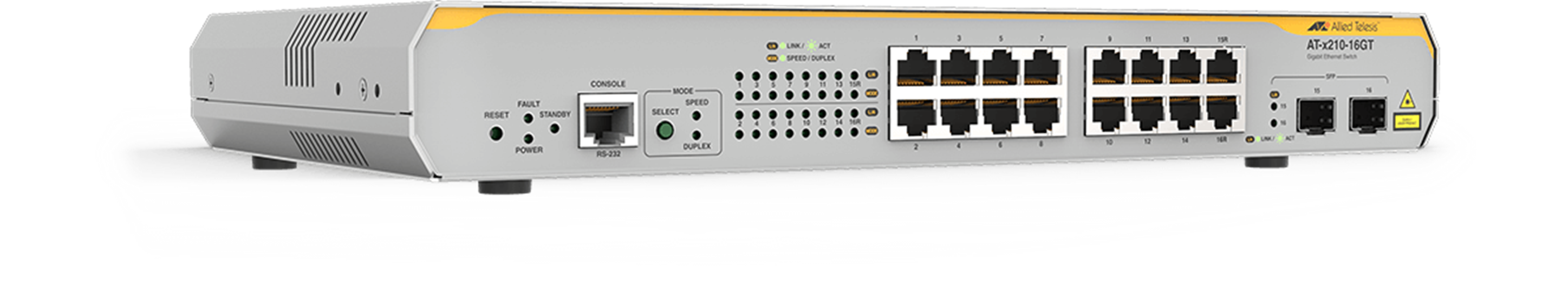 AT-X210 Series - Layer 2 Gigabit Switch (EoS)