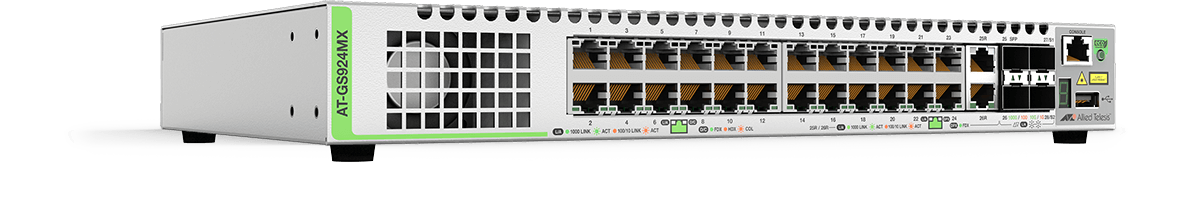AT-GS900MX/MPX Series - Layer 2 Stackable Gigabit Switch