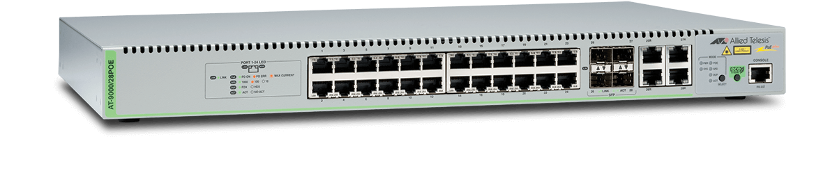 AT-9000 Series - Layer 2 Gigabit Switch (Non-China)