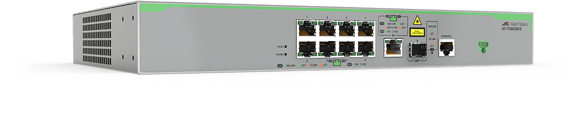 AT-FS980M Series - Layer 2 Fast Ethernet Switch