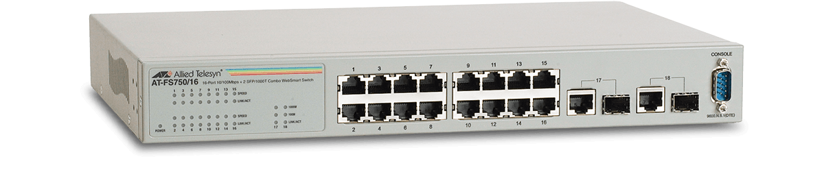 AT-FS750 Series - Layer 2 Websmart Fast Ethernet Switch