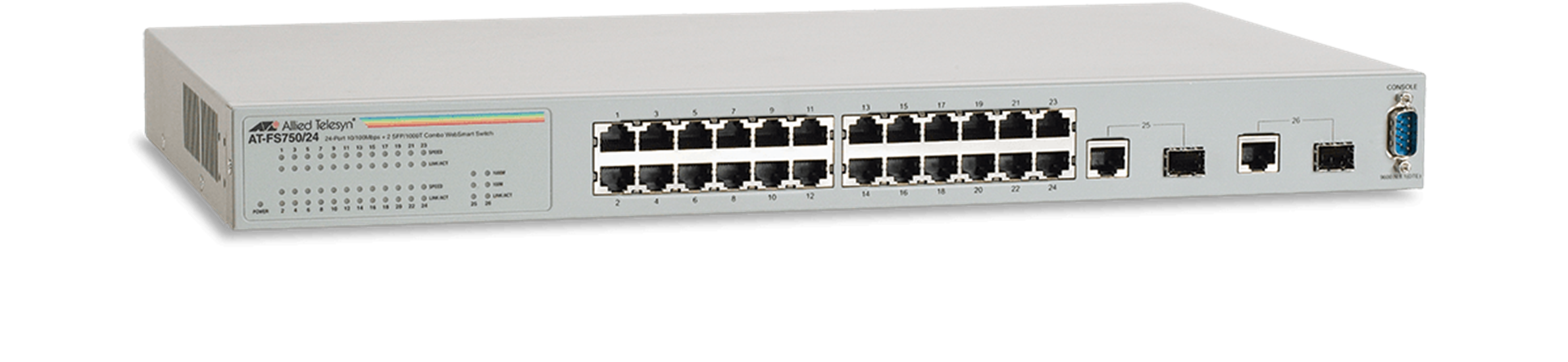 AT-FS750 Series - Layer 2 Websmart Fast Ethernet Switch