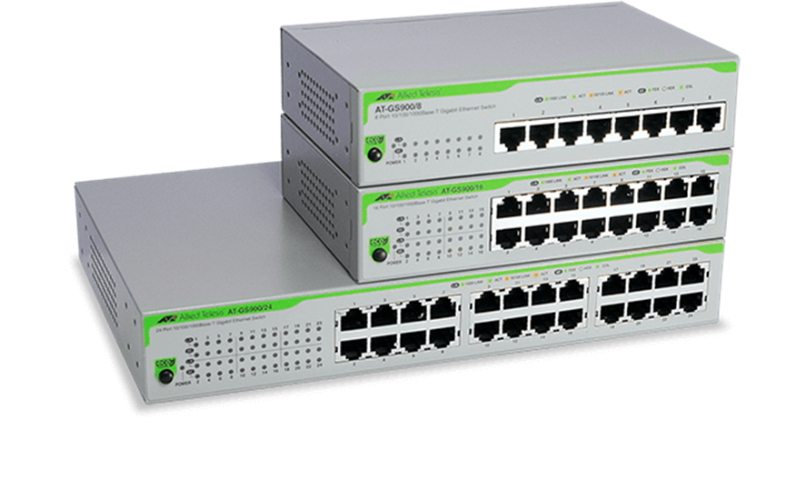 AT-GS900 Series - Unmanaged Gigabit Switch