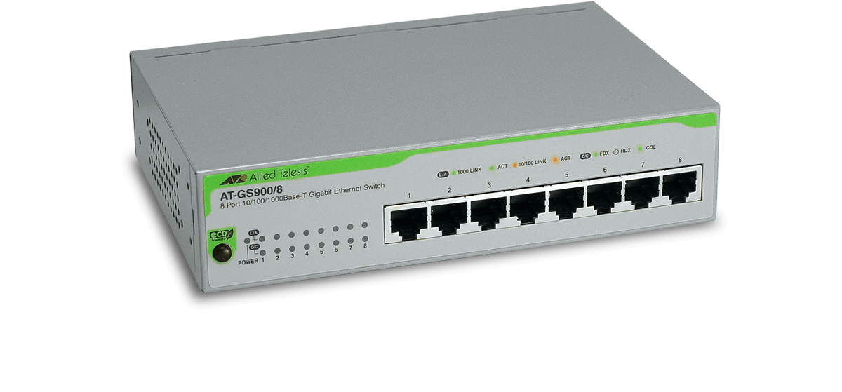 AT-GS900 Series - Unmanaged Gigabit Switch