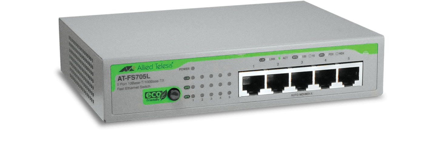 AT-FS710 Series - Unmanaged Fast Ethernet Switch