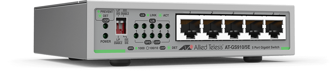 AT-GS910 Series - Unmanaged Gigabit Switch