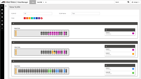 Vista Manager EX-VLAN